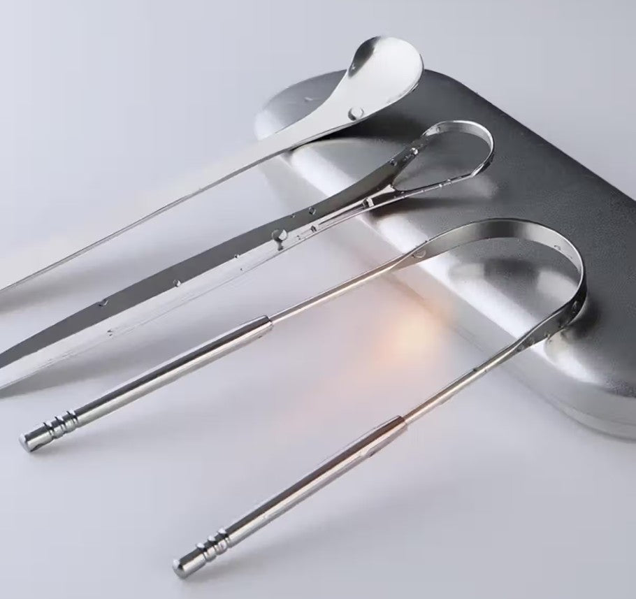 Tongue Scraper Kit - 4pcs